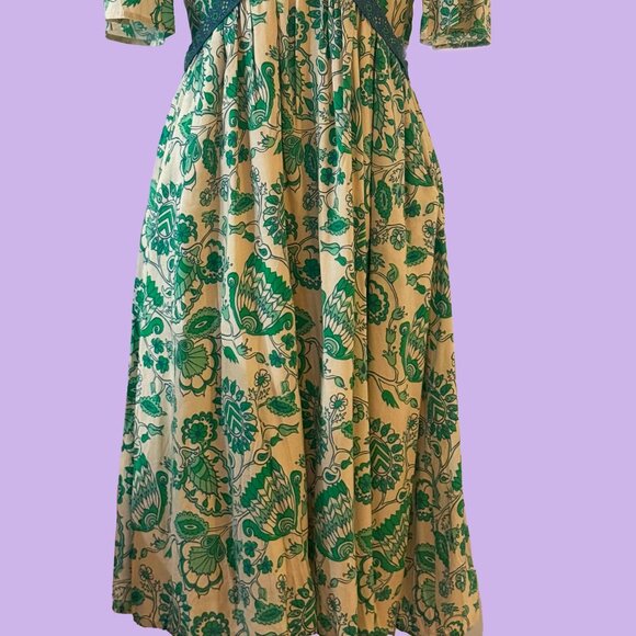 SeeUSoon Green Floral Dress - Picture 4 of 5